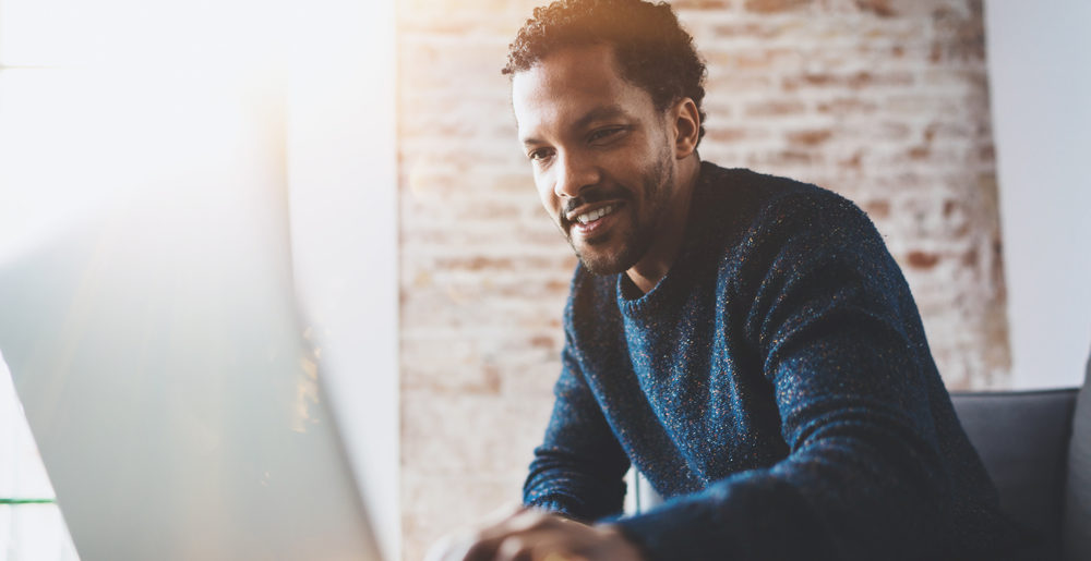 Man on Laptop